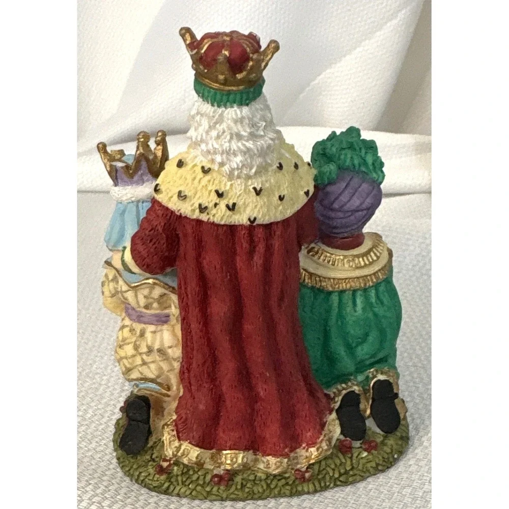 VTG 1995 The Three Magi Wise Men Figurine Spain Nativity Christmas Decor 5
